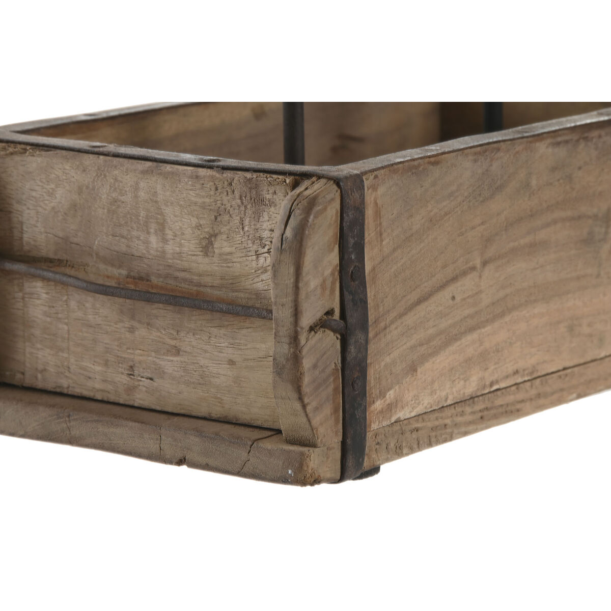 Bougeoir 5 bougies en bois et métal – 60 cm – Image 3