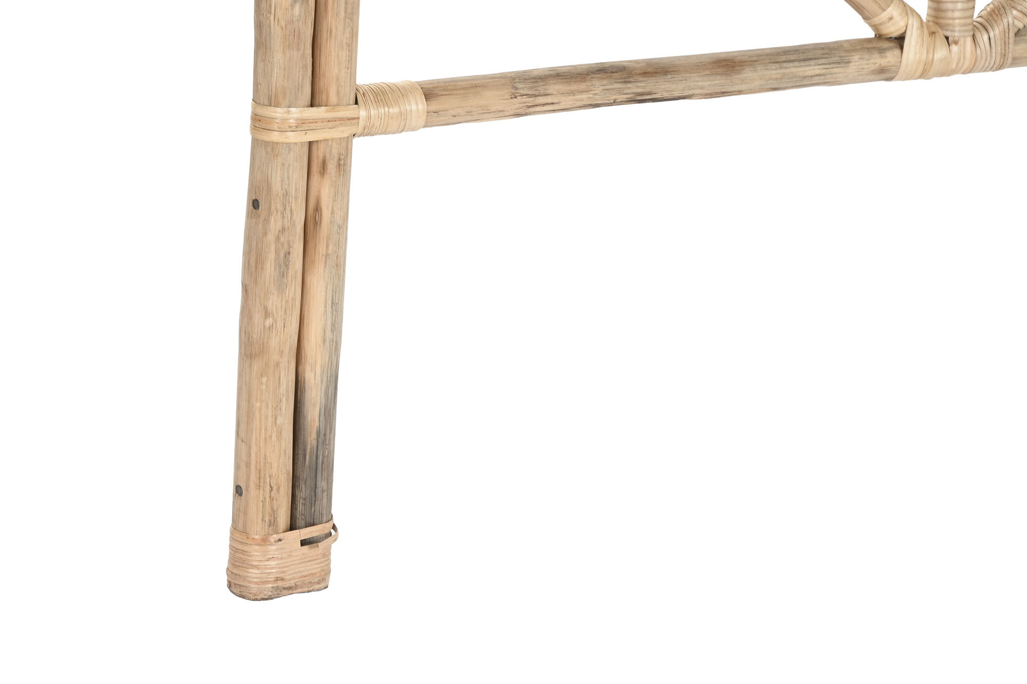 Tête de lit en rotin naturel fait main 176 cm – Image 5