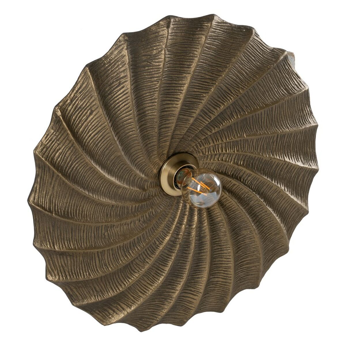 Applique murale dorée sculptée 51 cm – Image 6