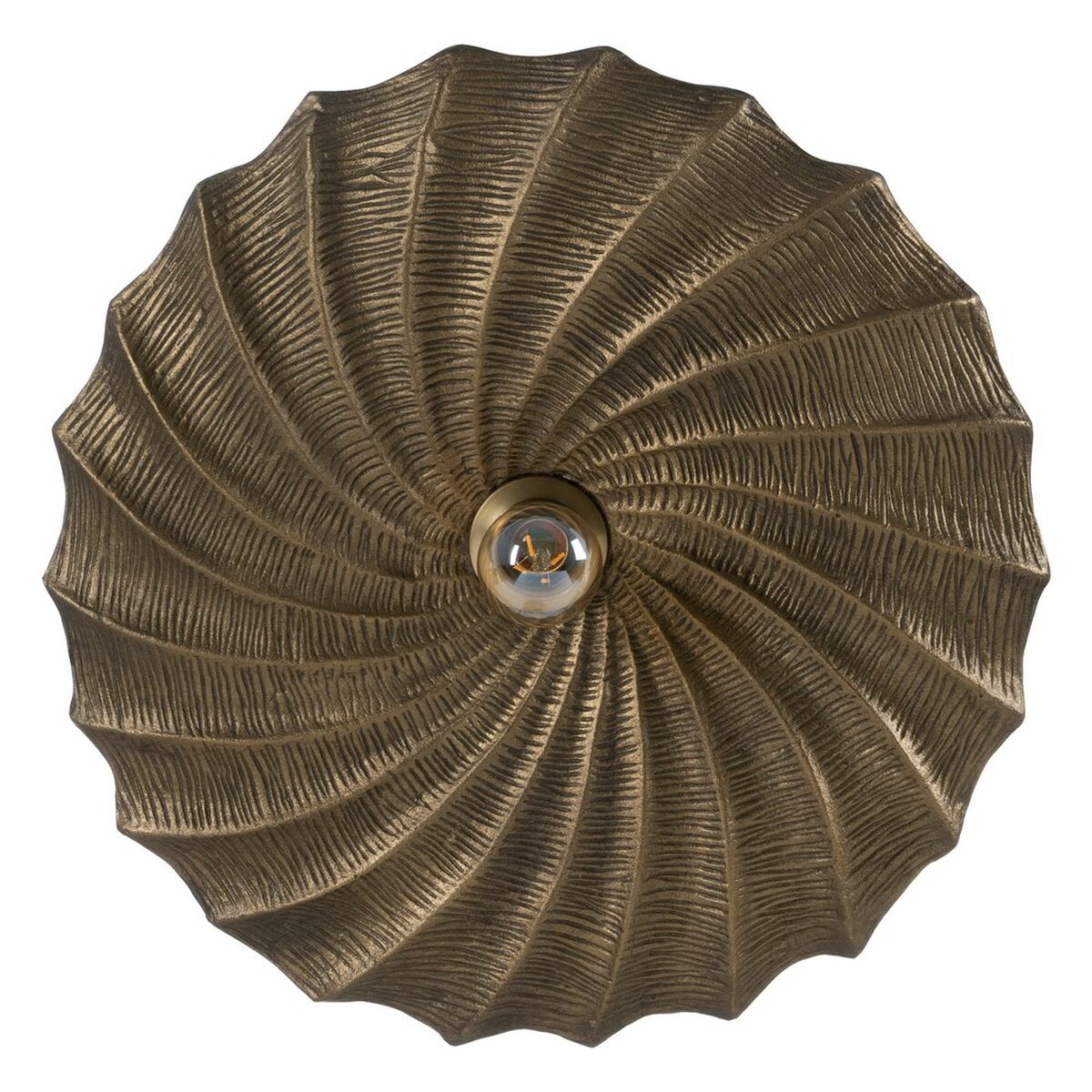 Applique murale dorée sculptée 51 cm – Image 5